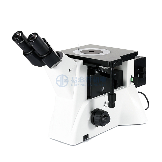 مجهر مقلوب ثلاثي العينيات المعدني المجهرية 50X - 1000X